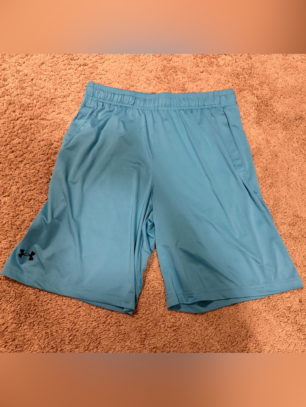 Under Armor - Men's Aqua Athletic Training Shorts with Elastic Waist
